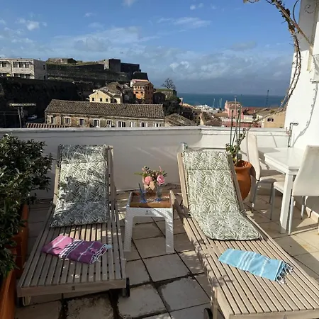 Seaview Terrace At Corfu Center! Apartament Corfu (city)