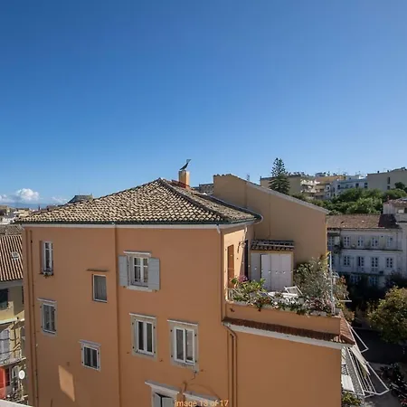 Seaview Terrace At Corfu Center! Apartament *