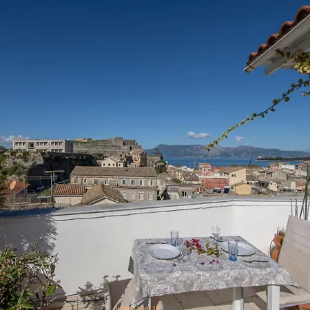 Seaview Terrace At Corfu Center! *