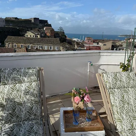 Seaview Terrace At Corfu Center! Apartament Corfu (city)